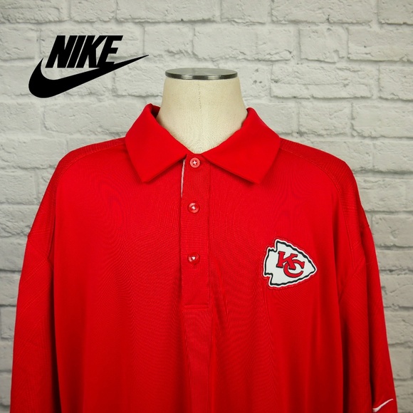 kansas city chiefs nike polo